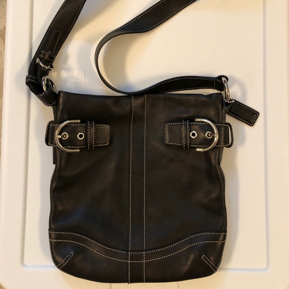 Coach Leather Crossbody Purse